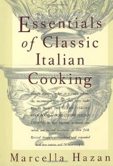 Marcella's classic 1992 cookbook Essentials of Classic Italian Cooking